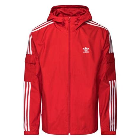 adidas windbreaker rot weiß|adidas waterproof windbreaker.